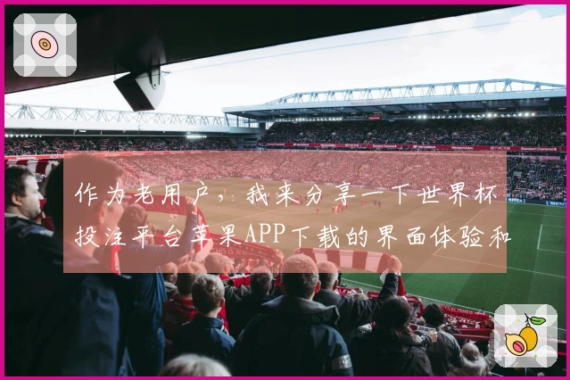 作为老用户，我来分享一下世界杯投注平台苹果APP下载的界面体验和实用指南